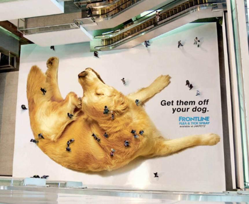 Frontlike Flea & Tick Spray Ad Campaign